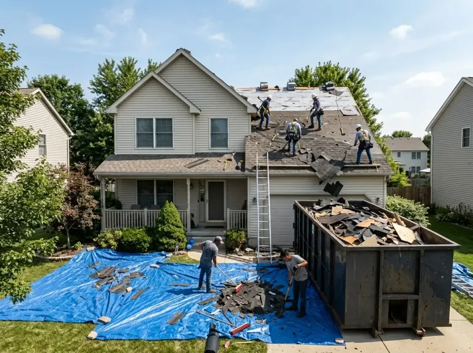 roof-replacement-debris-remova-004 — frequently asked questions, Cheapest Dumpster Rentals in North Hartsville, SC